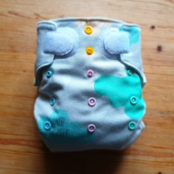 Diaper Cover - NB - Cloud