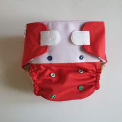 Pocket diaper - OS - Red