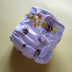 Pocket diaper - NB - Bee