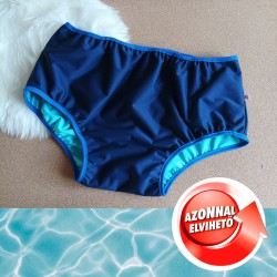 Adult swimming diaper - L - blue