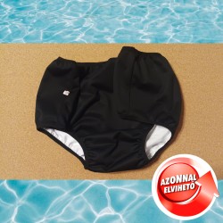 Felnőtt úszó pelenka  - XL Fekete