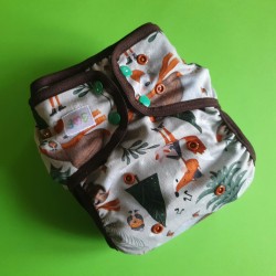 Diaper cover OS - Winter forest