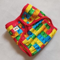 Diaper cover OS - Lego